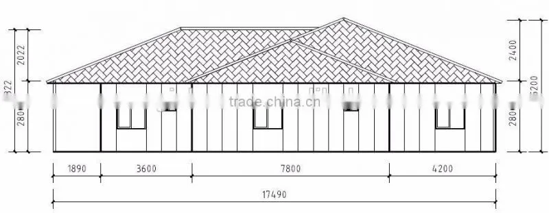 Convenient Recyclable sustainable prefab homes with excellent fireproof test and sound insullation test