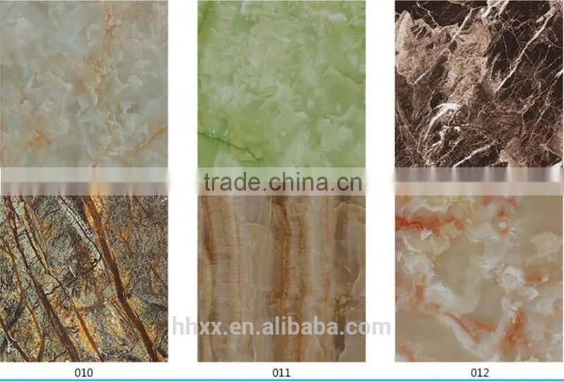 Waterproof / corrosion resistant / Surface scratch resistant Environment protecting UV marble board
