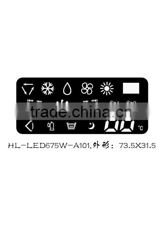 7 segment,2 digital LED Display,OEM,in door