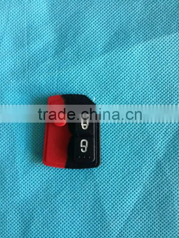 TD key rubber pad , auto key 3 button for F-rd