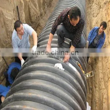 Steel Band Reinforced PE Spiral Corrugated Pipe Girth Weld--Electro Melt Tape
