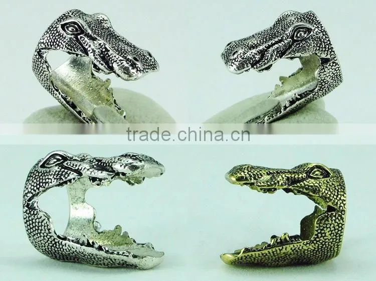Custom animal mixed jewelry cheap costume jewelry 2016 punk rock ring R52