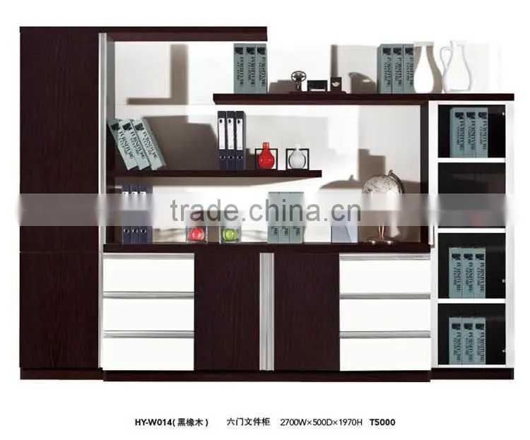 2015 new style black wood cabinet