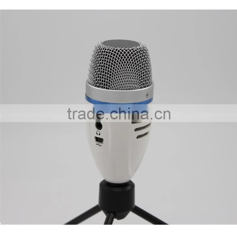 Desktop USB Microphone with Headphone Monitoring, desktop microphone, computer microphone