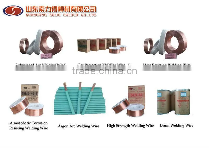 CO2 Coppered Drum package mig Welding Wire er70s-6/sg2 factory from China