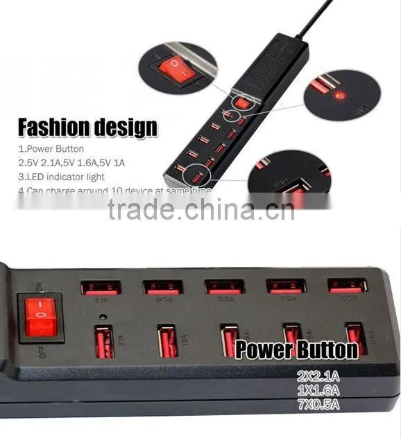 New arriving multi electrical extension socket with switch button tracking number available