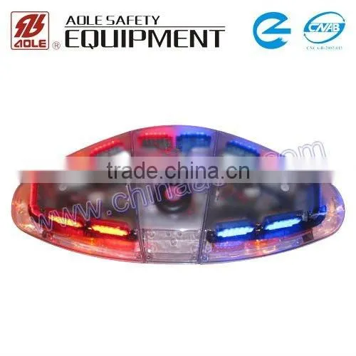 42" red and blue police emergency lights