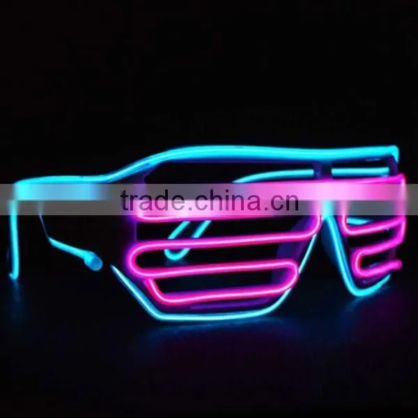 New Plastic optical glasses With Flashing Light glasses frame