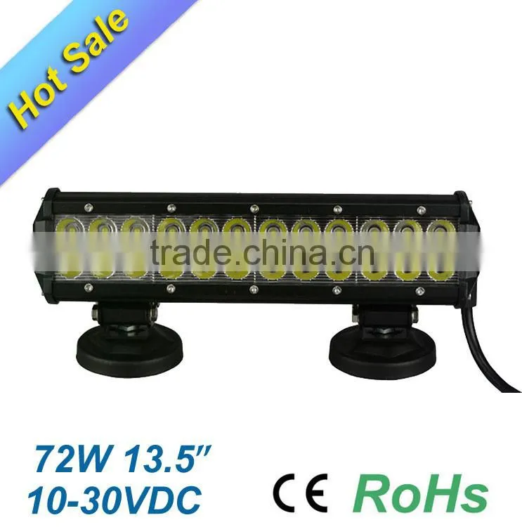 72W Double Row LED Light Bar Off road LED Light Bar LED Engineering Vehicle Light Bar