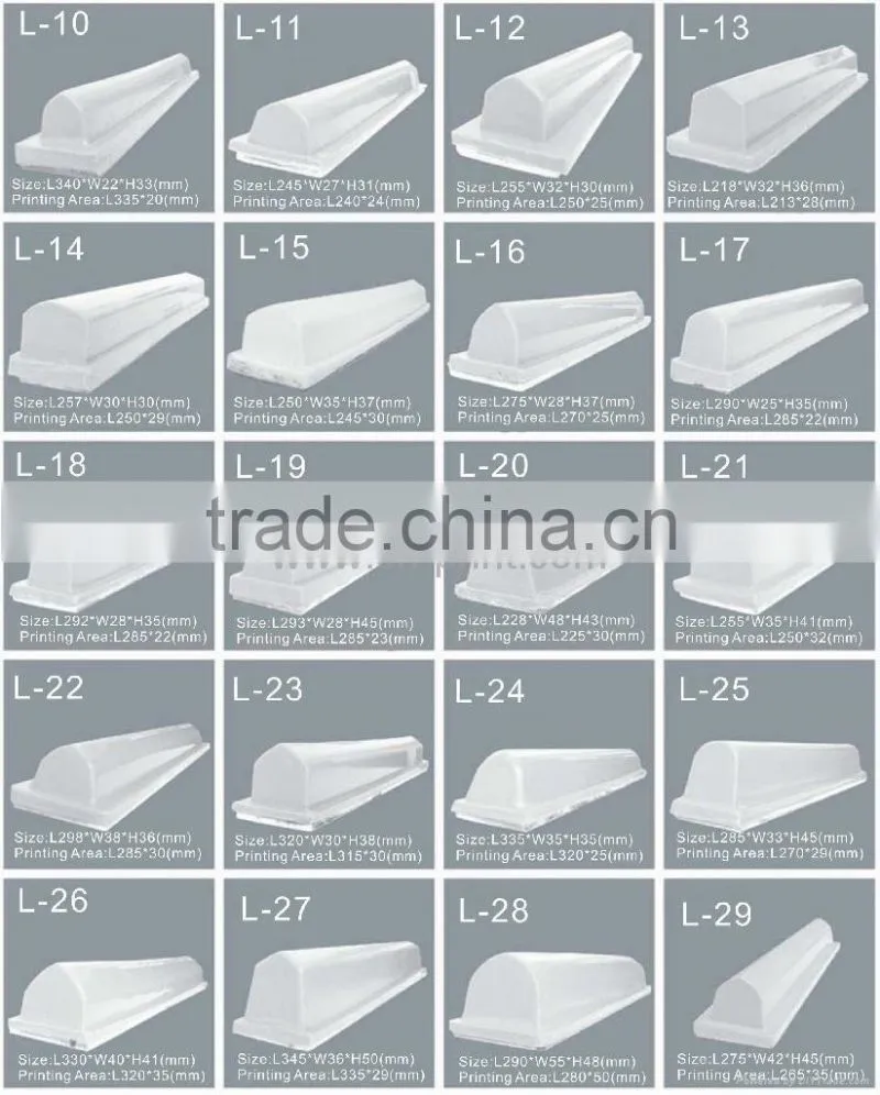 Silicon Rubber Pads for pad printer tampo printing machines