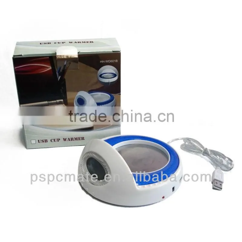 usb hub warmer with lcd clock