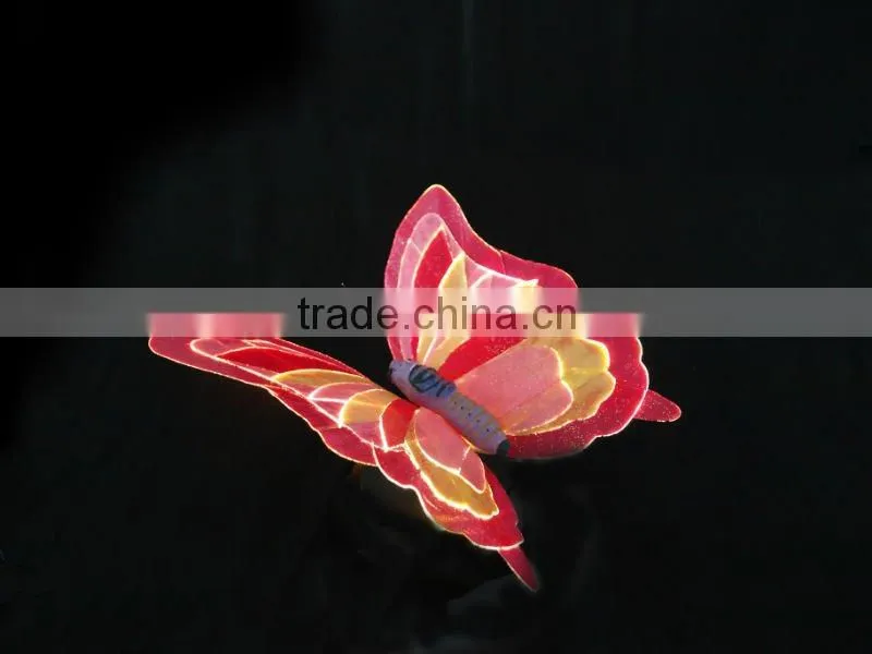 Animal Style Color Changing LED Fiber Optic Butterfly Light