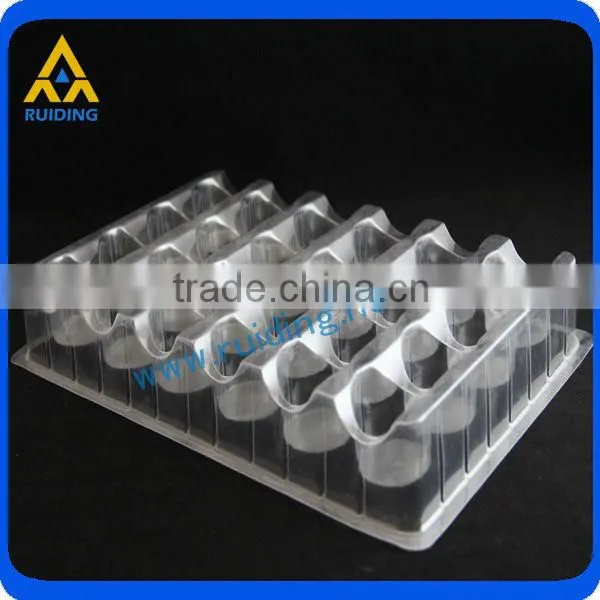 PS flock toy packaging blister tray