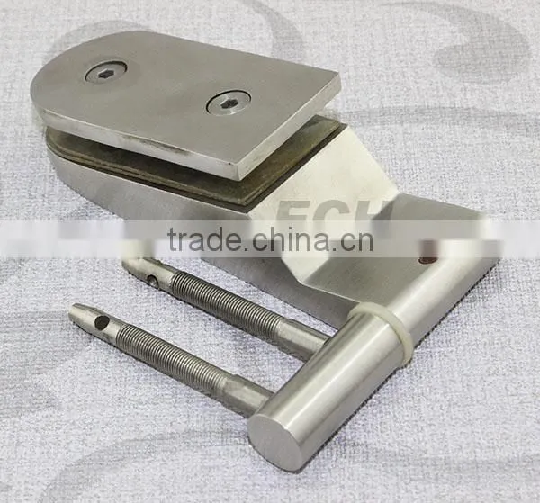 Hot sale stainless steel patch fittings for glass doors glass door clamp