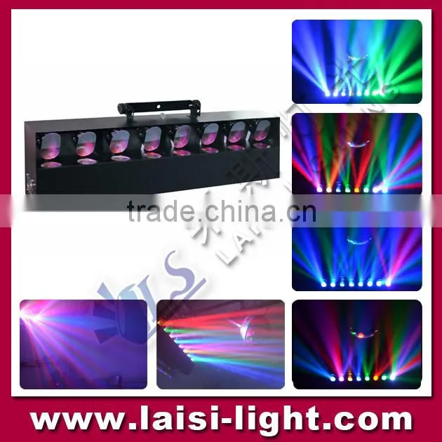 4x3W tricolor LED dynamic beam lights led effect light RGB light led