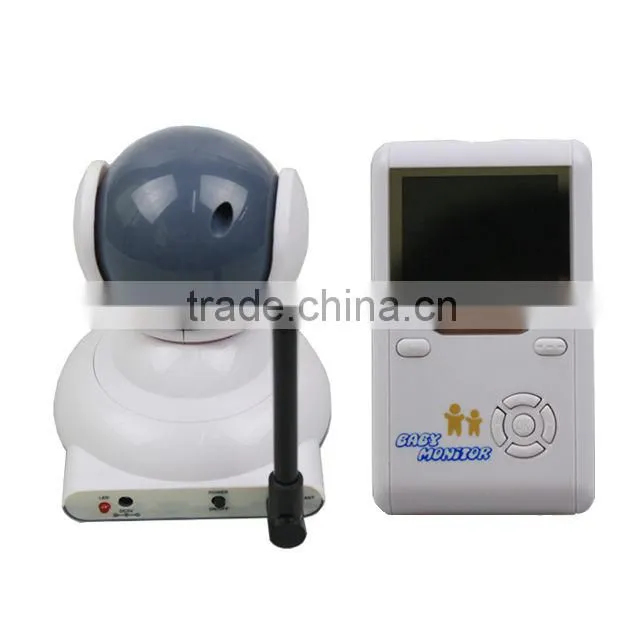 vivid image baby monitor 2-way communication, real time monitor, infrared night vision,rechargeable battery TV Out JVE-2011