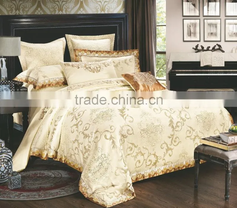 luxury jacquard bedding set