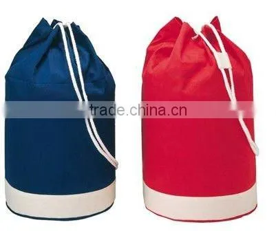 resuable drawstring cotton travel bag