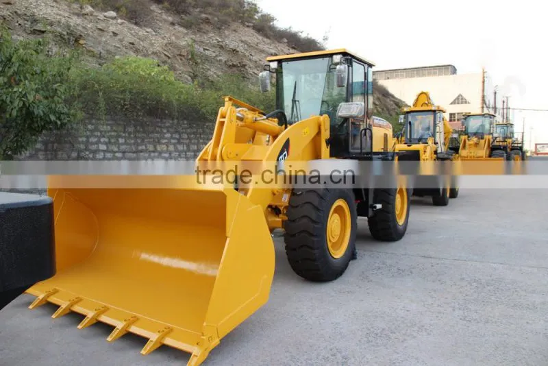3 ton WOLF construction equipment wheel loader ZL30 with 2.2m3 bucket capacity