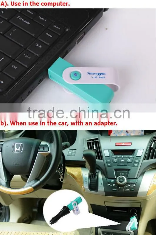 High Quality Promotional (USB) Air Ionizer JO-722