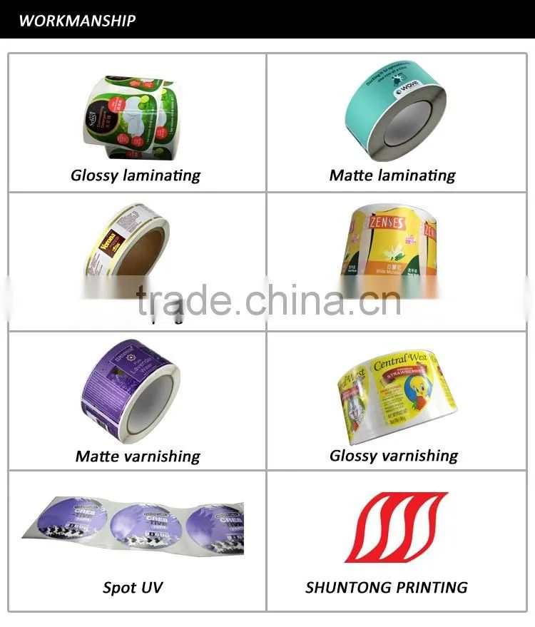 Luxury personalised product printed labels