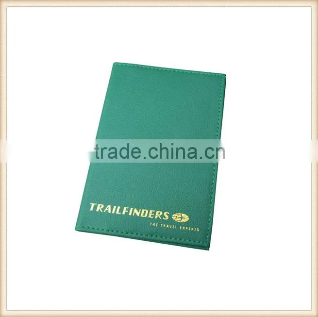 Newly genuine leather passport holder made in China