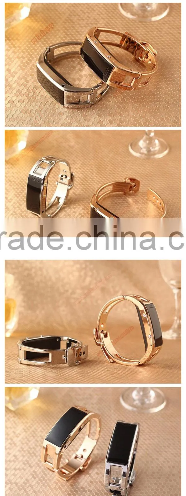 alibaba China rose gold bluetooth led display health care smart watch with sleep minitor , pedometer for couples
