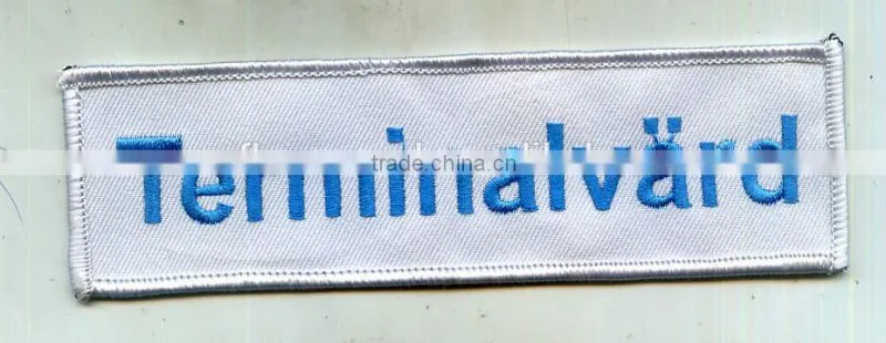 name embroidery bage for clothing