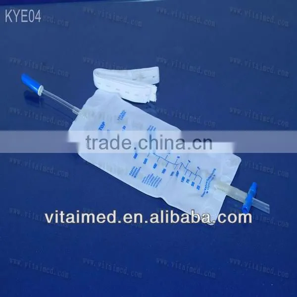 750ml Urine Leg Bag KYE03 With CE/FDA /ISO13485 Certificate