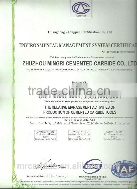 Series of high quality tungsten carbide nozzles