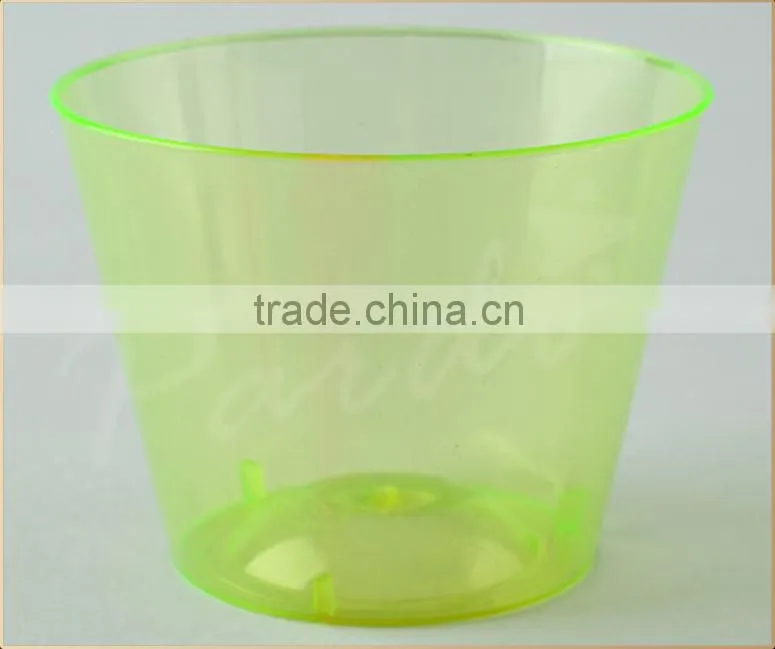 Party 1oz neon disposable plastic shot glasses assoeted colors