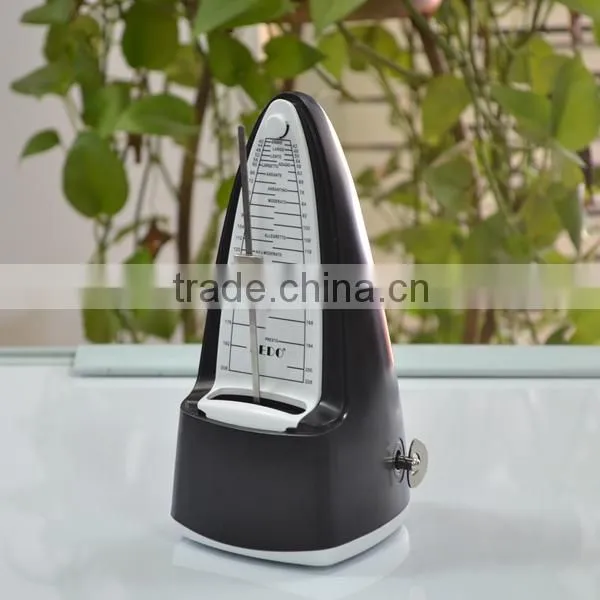 red Musical Metronome for piano with black bullet