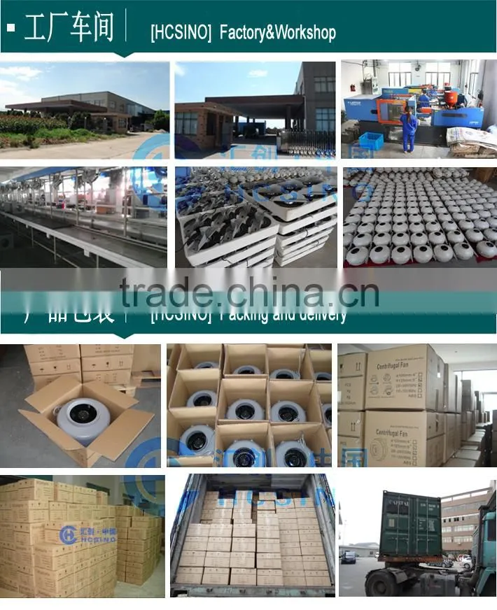 Two Speed Hydroponics Centrifugal Inline Fan