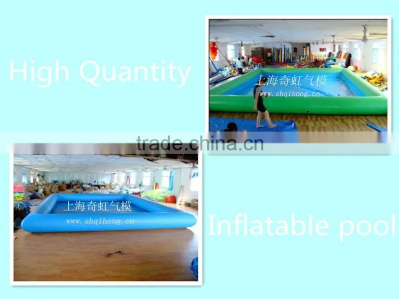 Guangzhou Qihong cheap large inflatable swimming pool for summer day