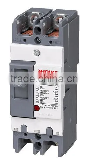 SKE abe102b 2p 100amp circuit breaker mccb