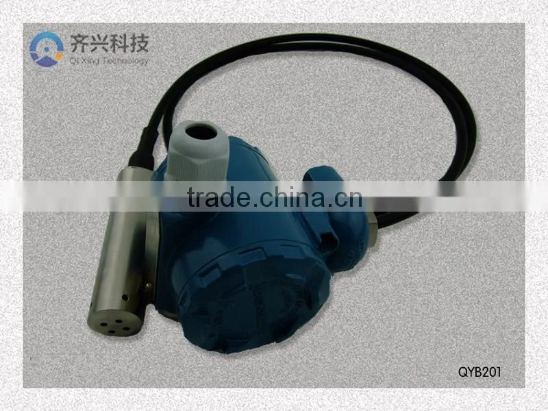 2015 new product submersible liquid level transmitter,4~20ma level transmitter with indicator