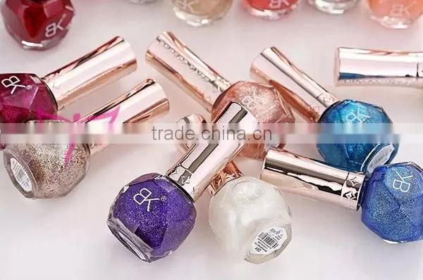 2015 new BK crystal sand nail lacquer
