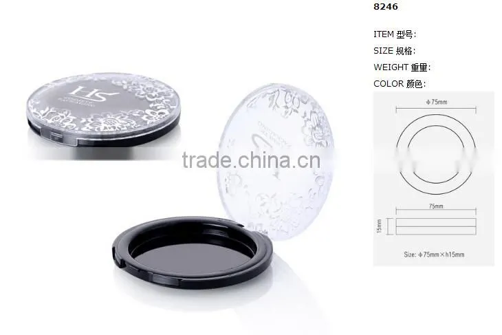 Cheap Price Clear Make Up Foundation Powder Case With OEM Services