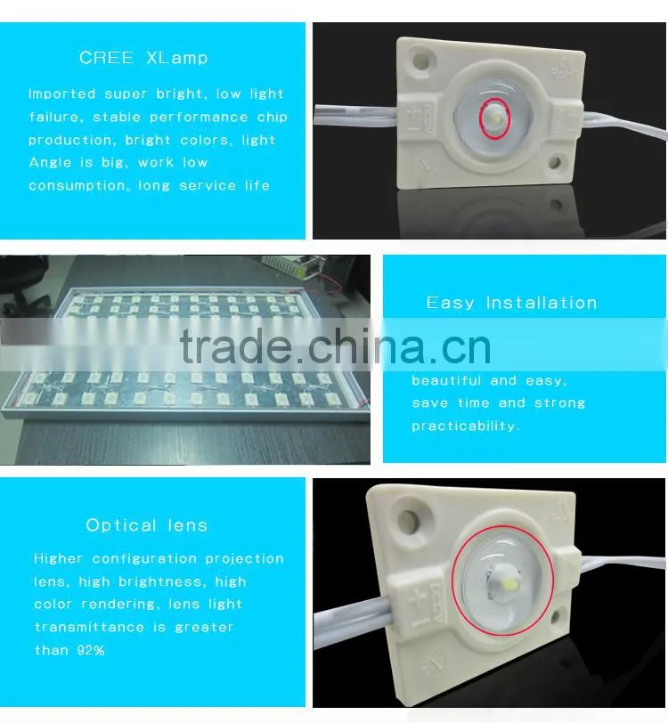 cool white 1.44w high power led module for lighting box