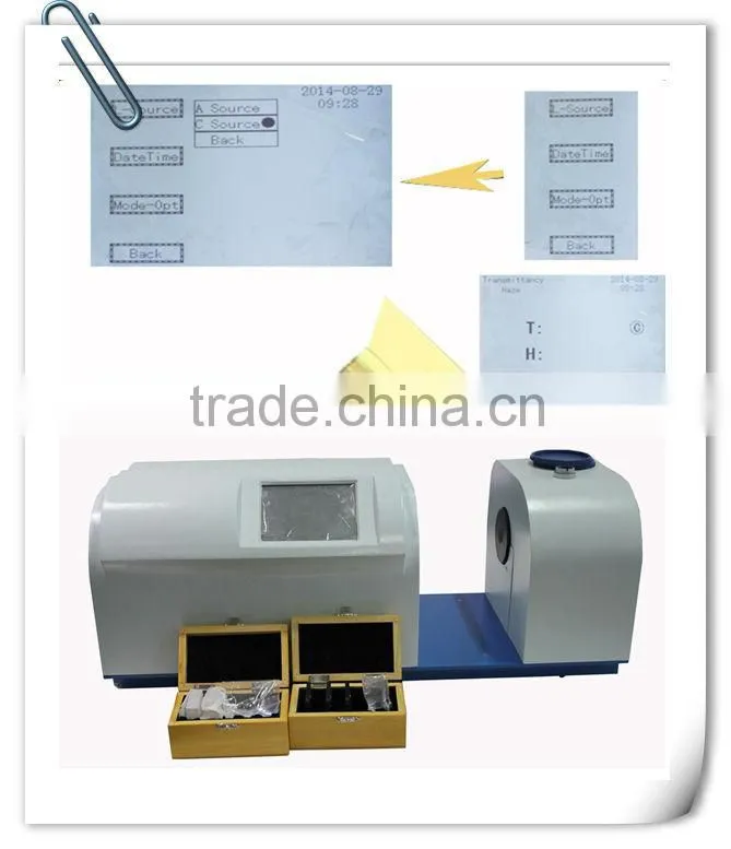 laboratory equipment direct reading computer system haze measurement