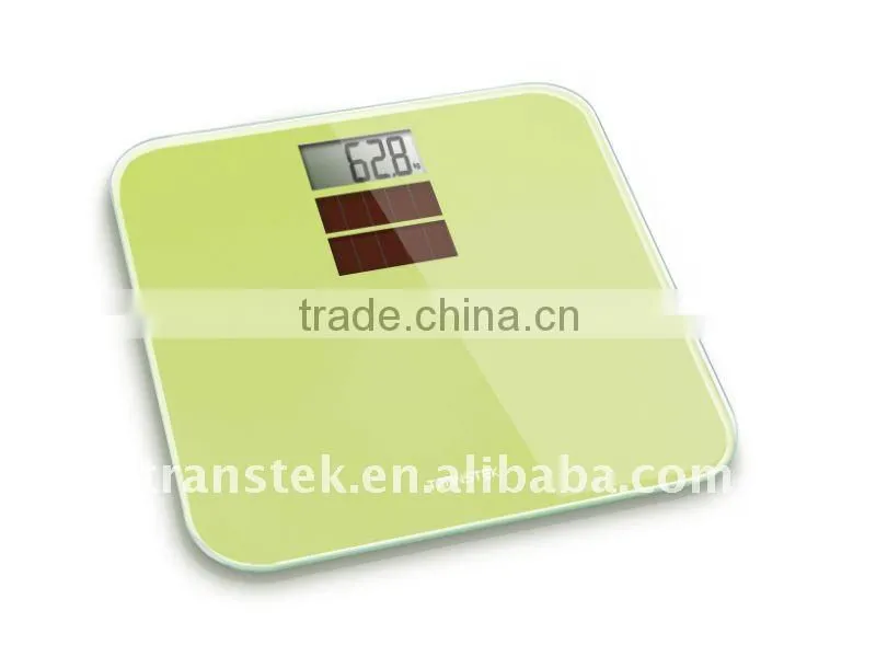 Solar energy household digital body scale