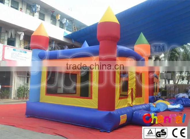 backyard home use inflatable red bounce castle for sale
