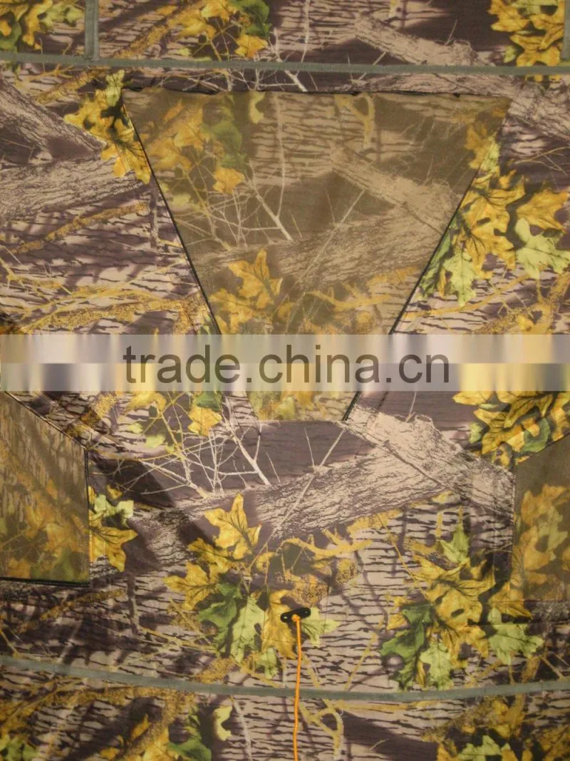 Camouflage duck hunting blind tent