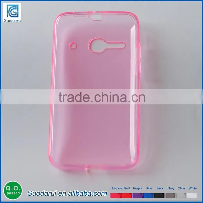 wholesale TPU soft clear case cover SKIN For Alcatel One Touch Evolve 2 4037T