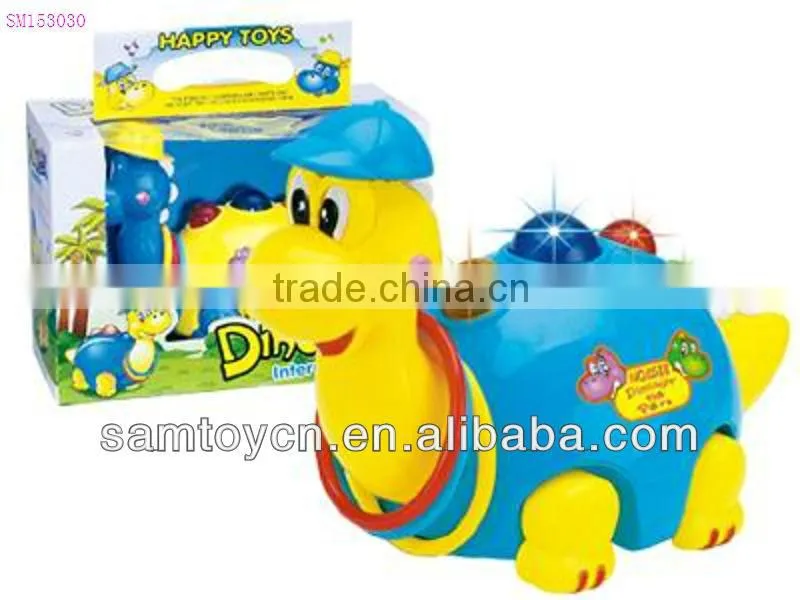B/O musical plastic toy octopus