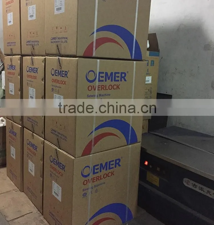 OEM-747F-DD Direct dirve 4 thread overlock industrial sewing machine good price