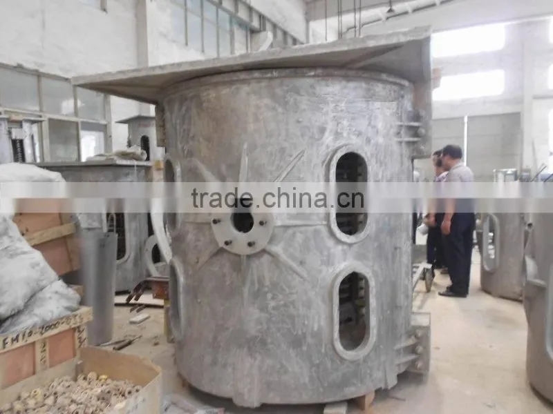 2016 New Year promotion! 350KG scrap metal furnace melting