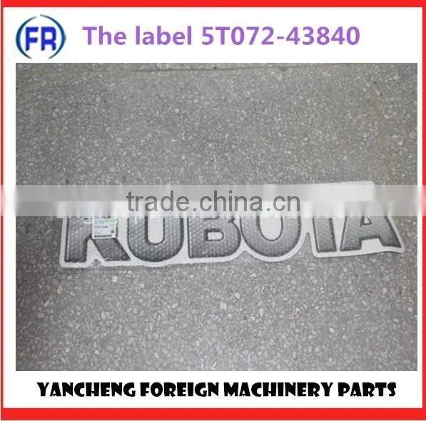 The label 5T072-43840