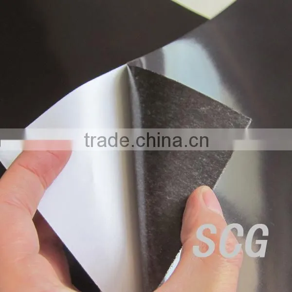 China 1mm Flexible Adhesive Rubber Magnet