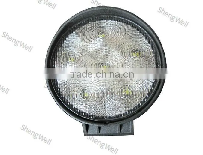 18W 9--32V Round IP67 Epitsar 4" real factory flood/spot beam 1year warranty led work light 18w